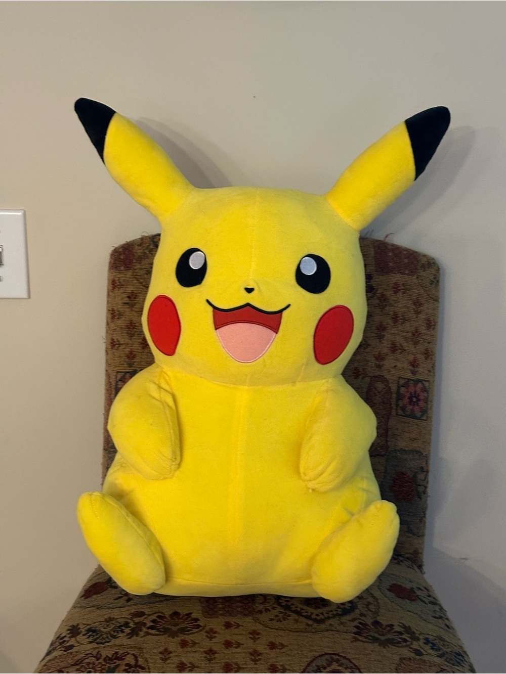 Large Pikachu Plush - Rare 2022 stuffie
